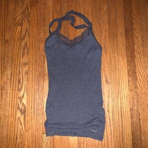 Grey Hollister tank top